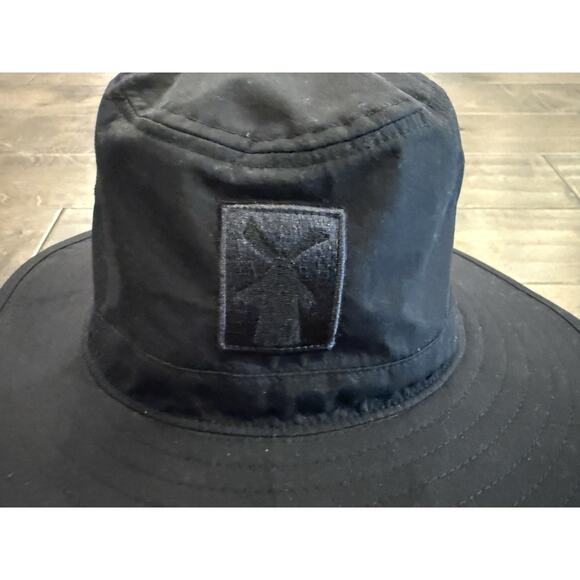 Dutch Bros Unisex Patch Black Bucket One Size Hat Wide Brim Cap - Picture 3 of 9